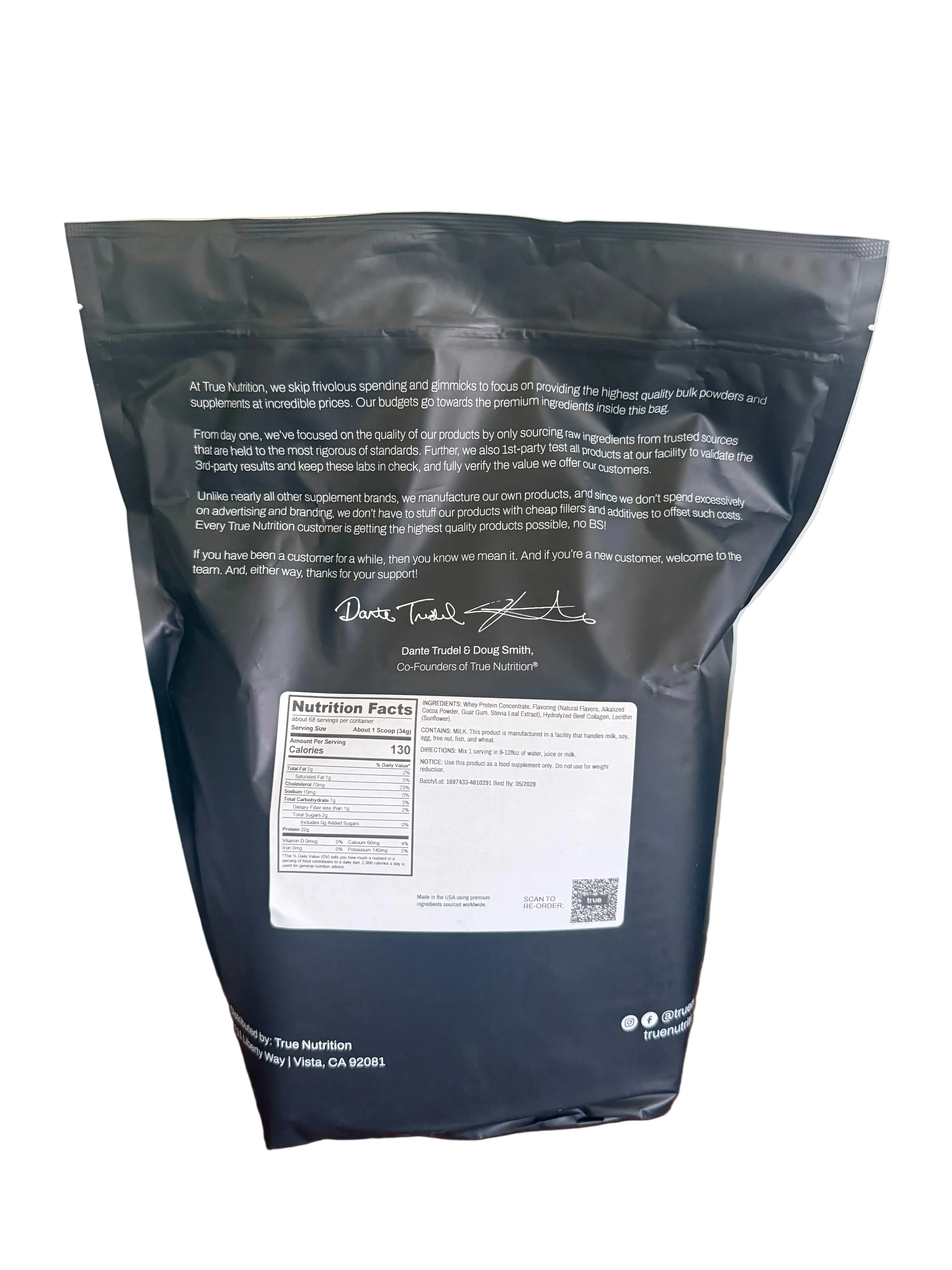 100% Whey Protein Concentrate BOOSTS: Beef Collagen Boost 5lb - Image 2