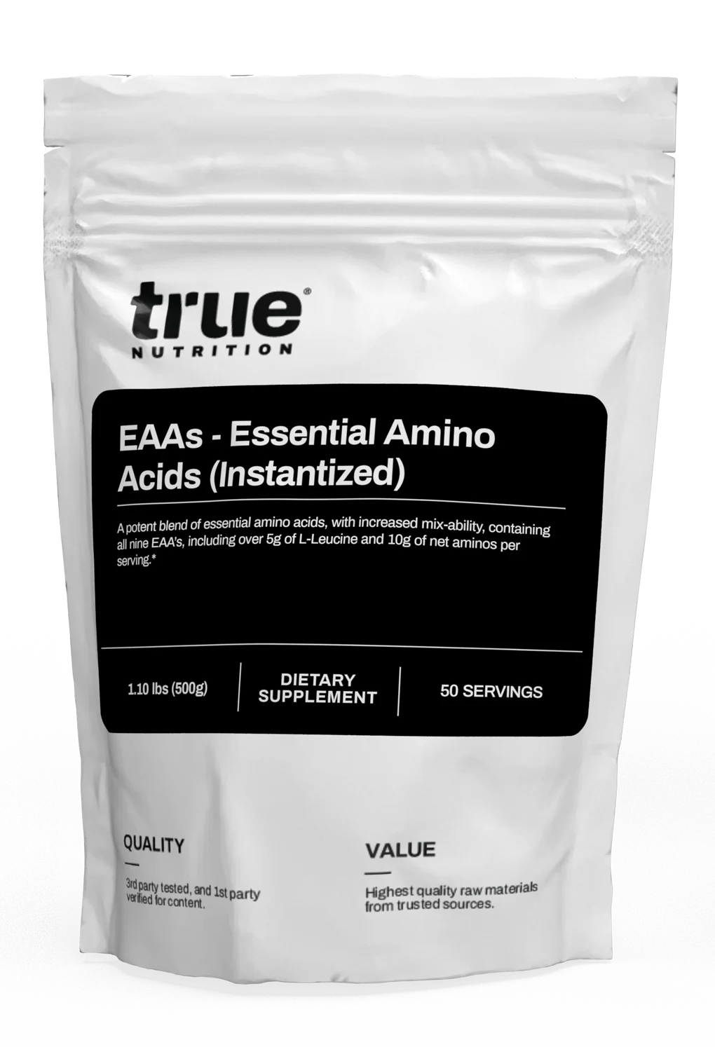 EAA's – Essential Amino Acids – Instantized Powder