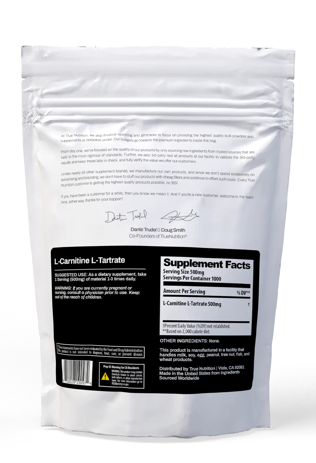 L-Carnitine L-Tartrate Powder - Image 2