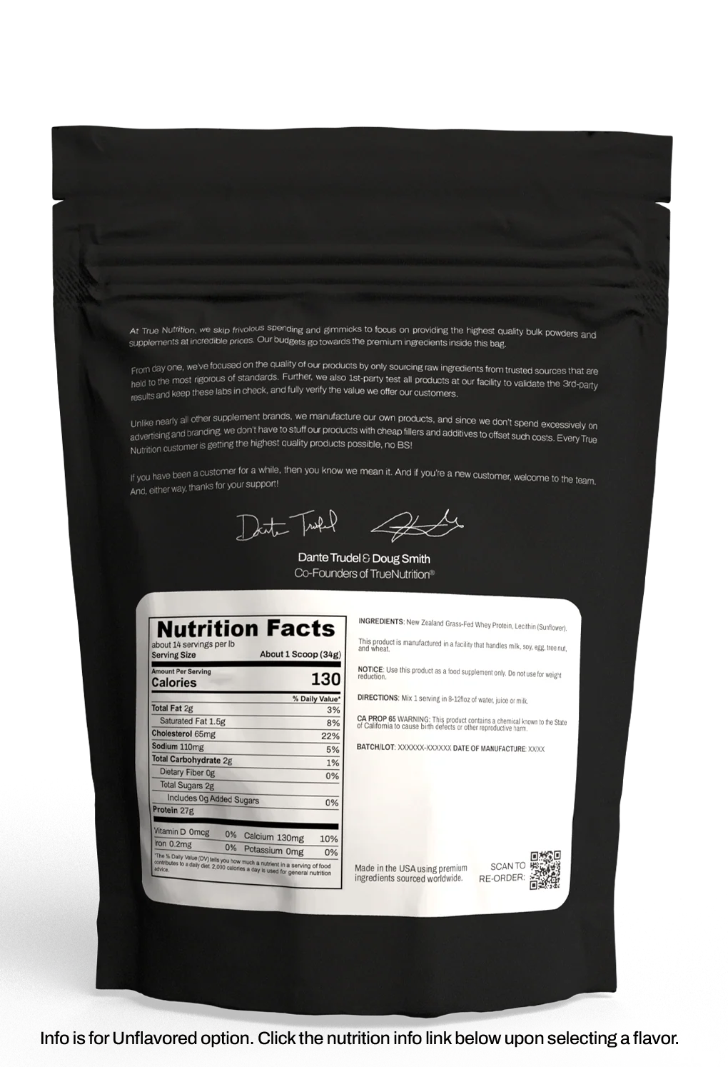 New Zealand Grass-Fed Whey (1lb.) - Image 2