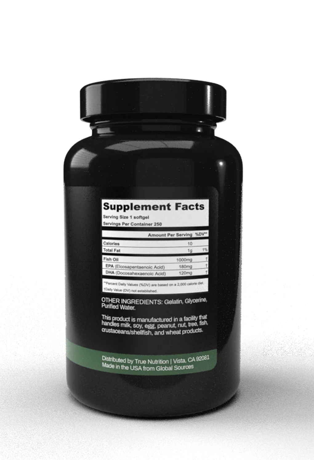 Omega-3 Fish Oil 1000mg (250 Softgels) - Image 4