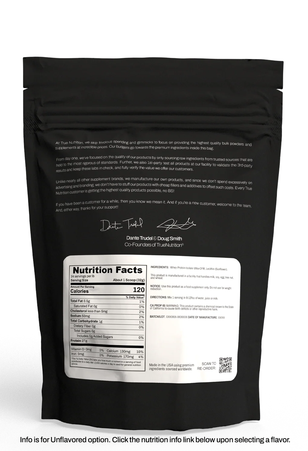 Whey Protein Isolate Ultra-CFM (1lb.) - Image 2